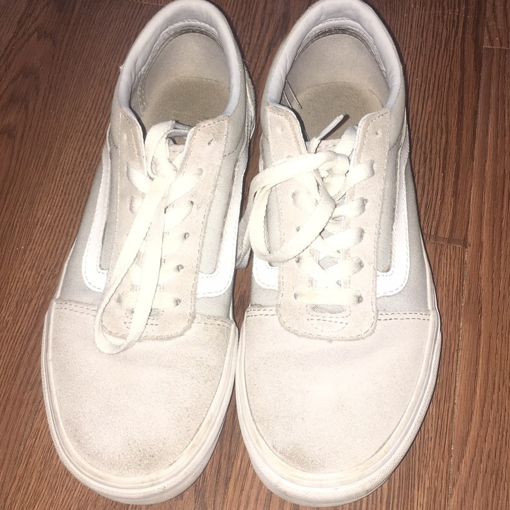 Light Gray Old Skool Vans